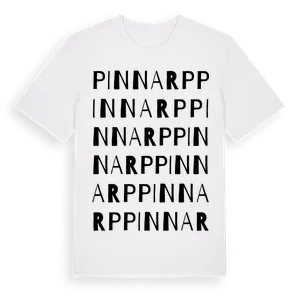 Pinnarp ordlek t-shirt – ekologisk bomull t-shirt från Pinshirt