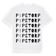Pipetorp ordlek t-shirt