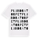Plundratorpet ordlek t-shirt