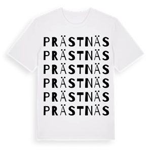Prästnäs ordlek t-shirt – ekologisk bomull t-shirt från Pinshirt
