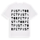 Pustatorpet ordlek t-shirt