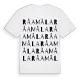 Råamåla ordlek t-shirt