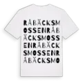 Råbäcksmossen ordlek t-shirt