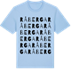 Blue Soul t-shirt med Råberga ordlek t-shirt