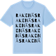 Blue Soul t-shirt med Rakenäs ordlek t-shirt