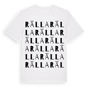 Rälla ordlek t-shirt – ekologisk bomull t-shirt från Pinshirt