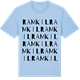 Blue Soul t-shirt med Ramkil ordlek t-shirt