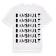 Ramshult ordlek t-shirt