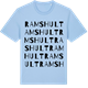 Blue Soul t-shirt med Ramshult ordlek t-shirt