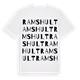 White t-shirt med Ramshult ordlek t-shirt