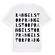 Rangelstorp ordlek t-shirt