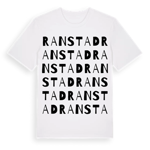 Ranstad ordlek t-shirt – ekologisk bomull t-shirt från Pinshirt