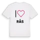 Jag älskar Rås t-shirt stort tryck