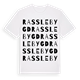 Rasslebygd ordlek t-shirt