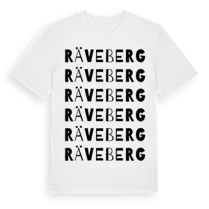 Räveberg ordlek t-shirt – ekologisk bomull t-shirt från Pinshirt