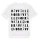 Rävfällemon ordlek t-shirt