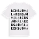 Rensjömåla ordlek t-shirt