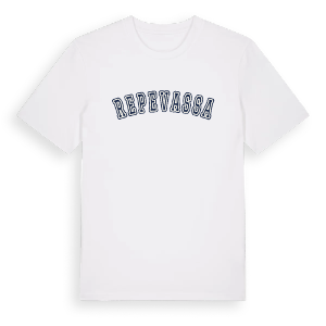 Repevassa college t-shirt – ekologisk bomull t-shirt från Pinshirt