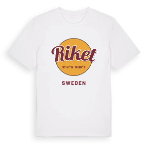 Riket cirkel t-shirt – ekologisk bomull t-shirt från Pinshirt