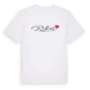 Riket hjärta t-shirt – ekologisk bomull t-shirt från Pinshirt