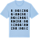 Blue Soul t-shirt med Ringberggården ordlek t-shirt