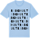 Blue Soul t-shirt med Ringhult ordlek t-shirt