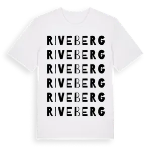 Riveberg ordlek t-shirt – ekologisk bomull t-shirt från Pinshirt