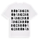 Rödängen ordlek t-shirt
