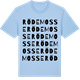 Blue Soul t-shirt med Röde mosse ordlek t-shirt
