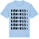 Blue Soul t-shirt med Rödmossa ordlek t-shirt