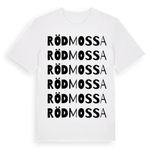 Rödmossa ordlek t-shirt – ekologisk bomull t-shirt från Pinshirt