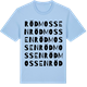 Blue Soul t-shirt med Rödmossen ordlek t-shirt