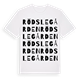 Rödslegården ordlek t-shirt