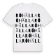 Röhälla ordlek t-shirt