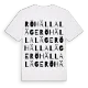 Röhälla läge ordlek t-shirt