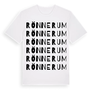 Rönnerum ordlek t-shirt – ekologisk bomull t-shirt från Pinshirt