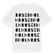 Rosenholm ordlek t-shirt