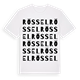 Rössel ordlek t-shirt