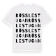 Rösslestugan ordlek t-shirt