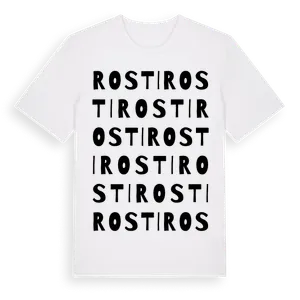 Rosti ordlek t-shirt – ekologisk bomull t-shirt från Pinshirt