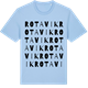 Blue Soul t-shirt med Rotavik ordlek t-shirt