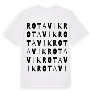 Rotavik ordlek t-shirt – ekologisk bomull t-shirt från Pinshirt