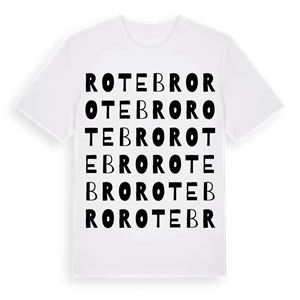 Rotebro ordlek t-shirt – ekologisk bomull t-shirt från Pinshirt