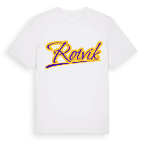 Rotvik baseball t-shirt – ekologisk bomull t-shirt från Pinshirt