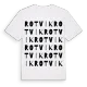 Rotvik ordlek t-shirt