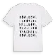 Rövaremåla ordlek t-shirt