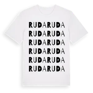 Ruda ordlek t-shirt – ekologisk bomull t-shirt från Pinshirt