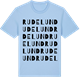 Blue Soul t-shirt med Rudelund ordlek t-shirt