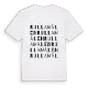 Rullamålen ordlek t-shirt