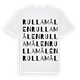 Rullamålen ordlek t-shirt
